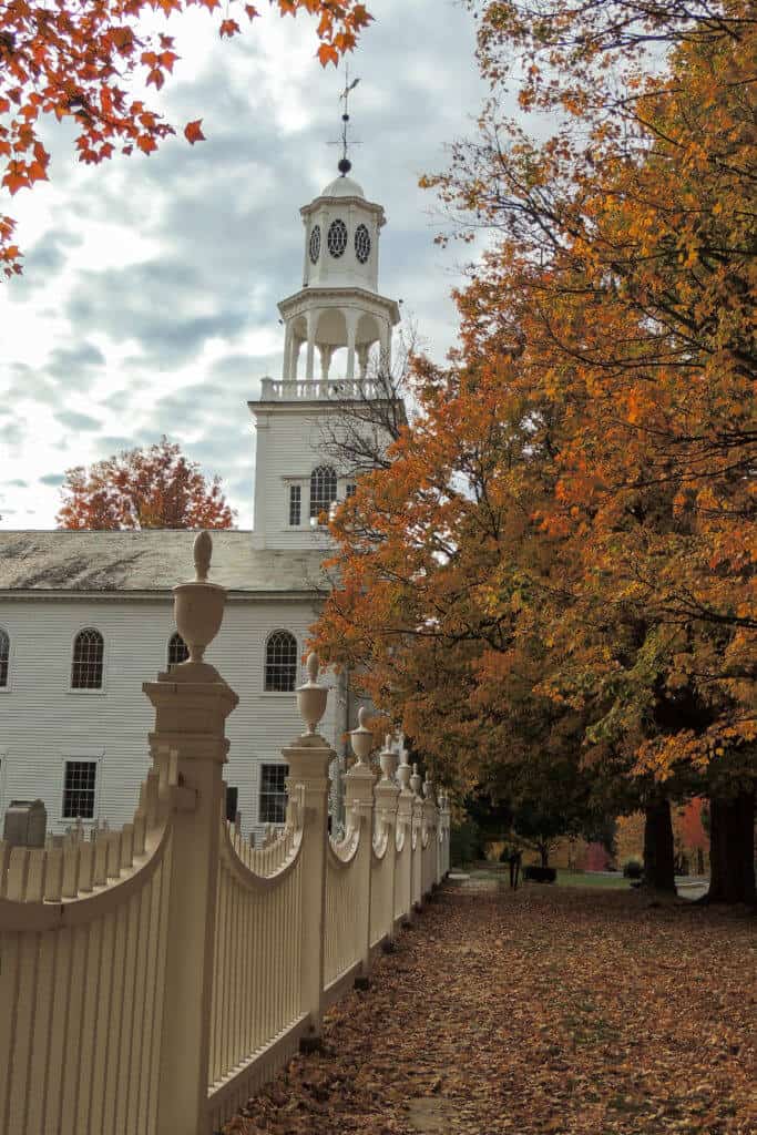 The Old First Church in Bennington, Vermont.