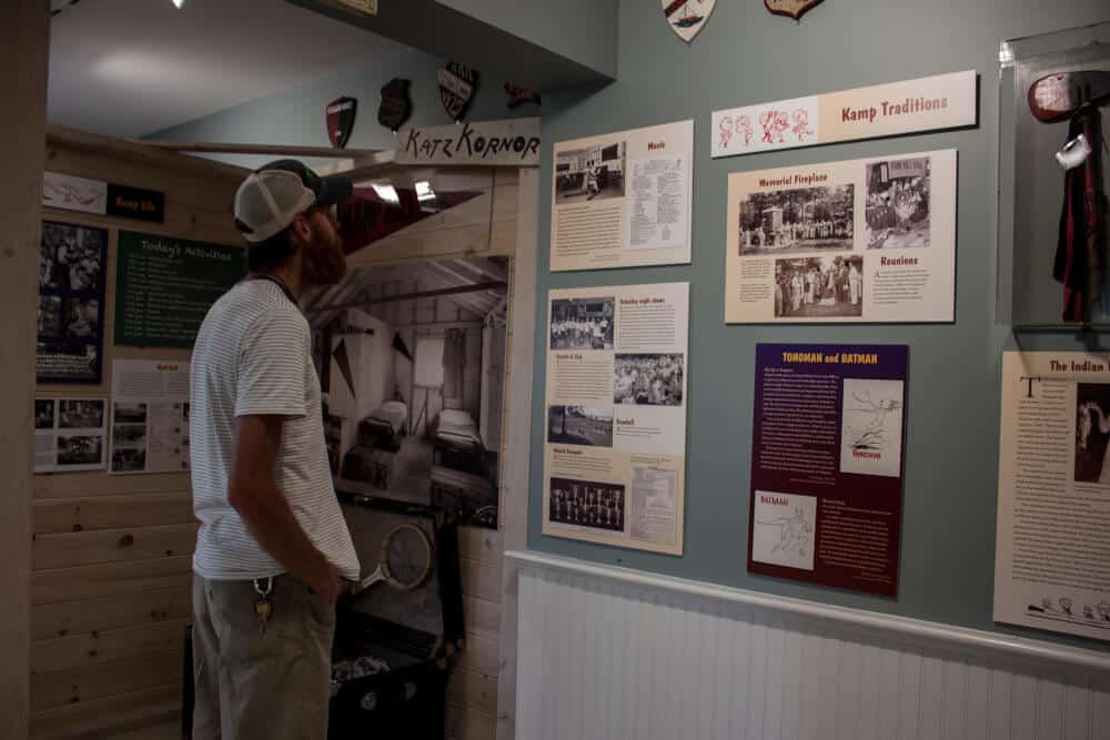Rocky Point House Museum The Rocky Point House Museum at Kamp Kill Kare State Park.