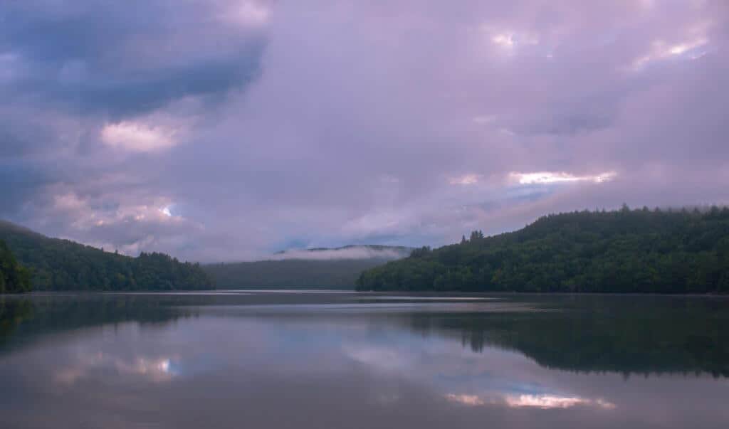 Little River State Park VT Sunrise at Little River State Park