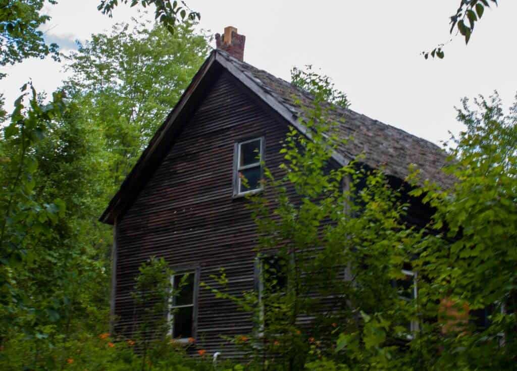 Little River State Park An old house hidden in the woods at Little River State Park.