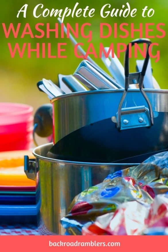Everything You Need to Know About Washing Dishes While Camping
