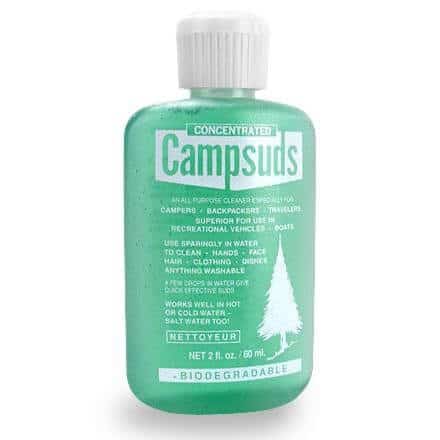 How to Wash Dishes While Camping (and Have Fun Doing it) 2 camp suds