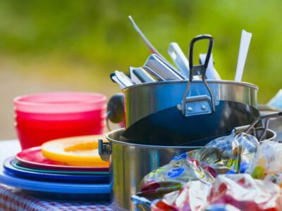 How to Wash Dishes While Camping (and Have Fun Doing it)