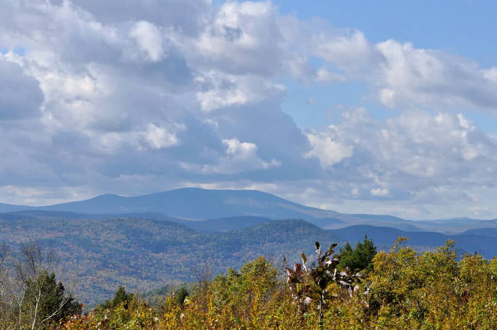 A view of Stratton Mountain from the summit of Putney Mountain / photo credit: Putneypics