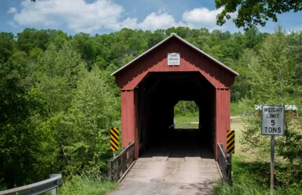 Hune Covered Bridge - Marietta Ohio