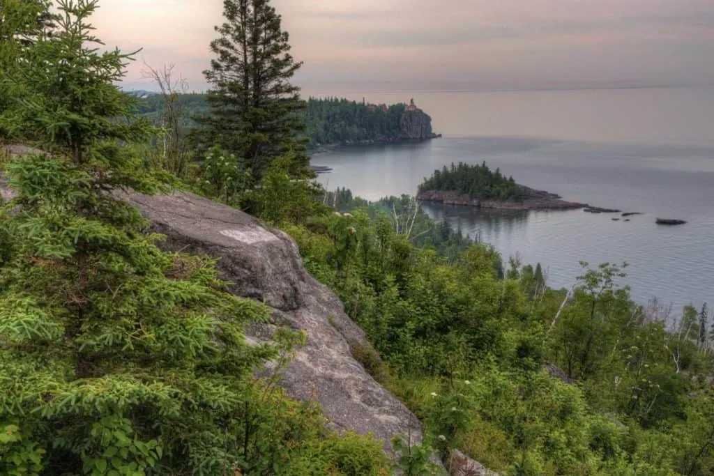 Splitrock Lightouse on Lake Superior.