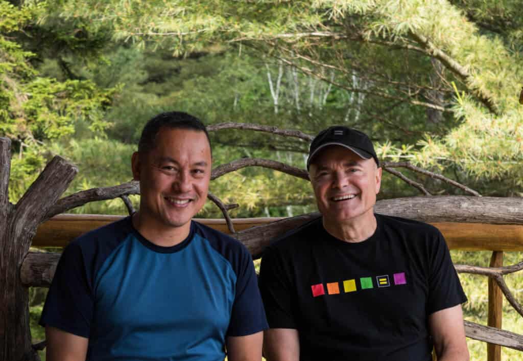 Willie and Greg - Vermont treehouse