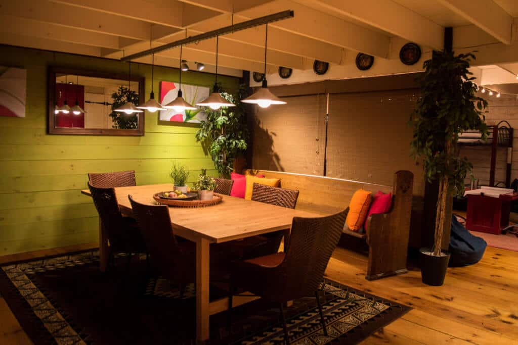 The dining room - southern Vermont Vacation Rental