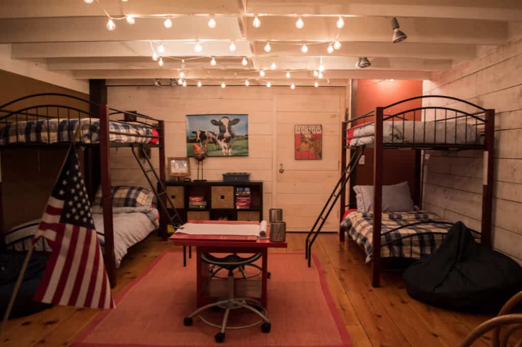 Southern Vermont Vacation rental kids room