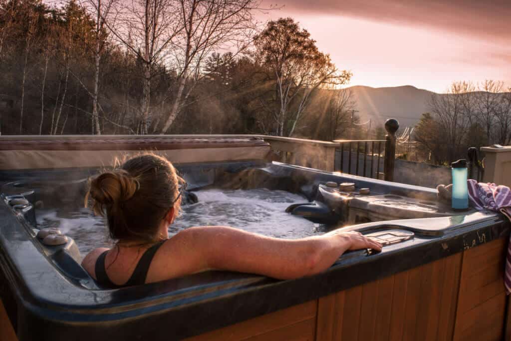 Southern Vermont vacation rental - hot tub