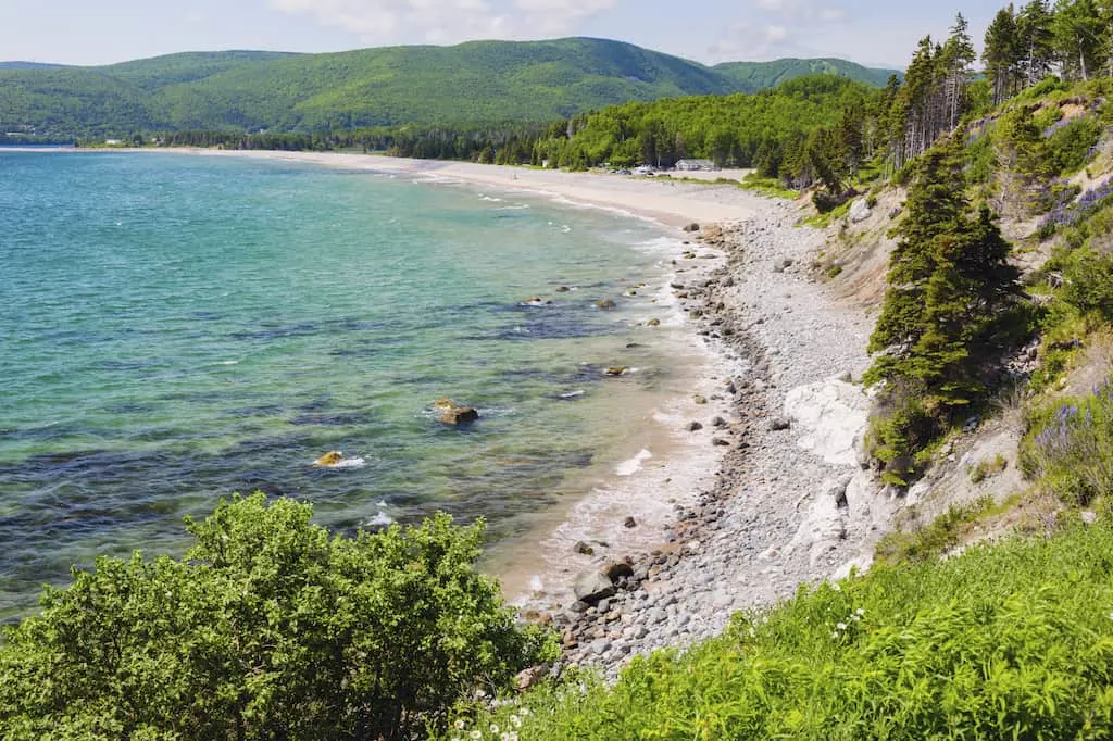 Ingonish Beach in Cape Breton Highlands National Park.