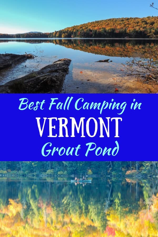 Fall foliage scenes - Grout Pond VT
