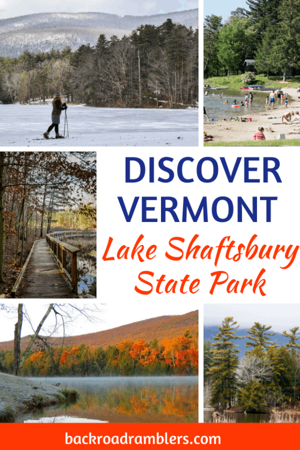 Lake Shaftsbury State Park in all Four Seasons