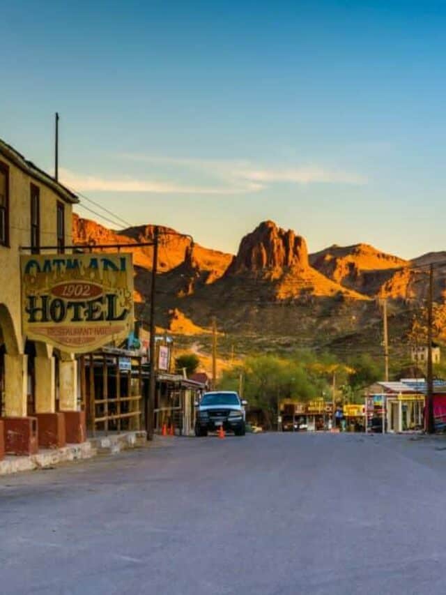 Discover Oatman, Arizona on Route 66