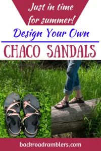 A photo of Chaco sandals. 