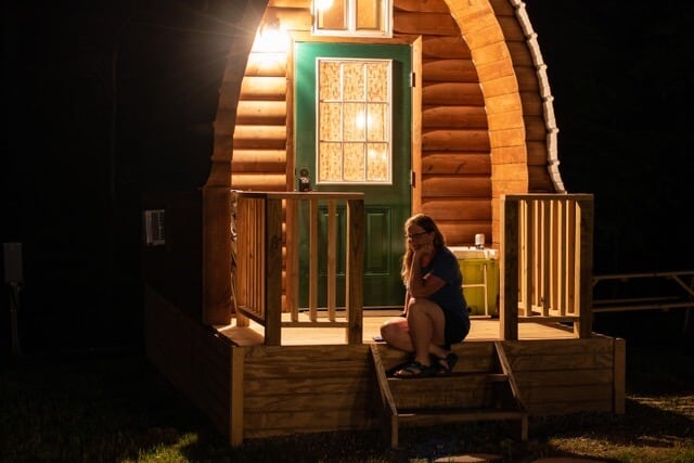 tiny cabins for rent in Explore Park, Roanoke, VA
