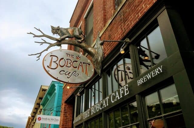 The Bobcat Cafe in Bristol, Vermont