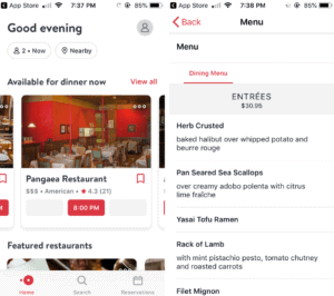 Open table app