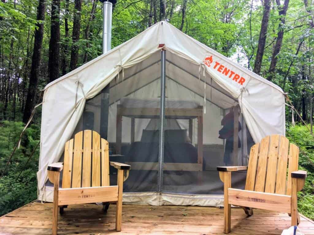 Incredible Glamping in Maine On the Saco River with Tentrr