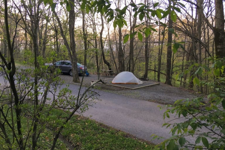 Hiking and Camping at Grayson Highlands State Park