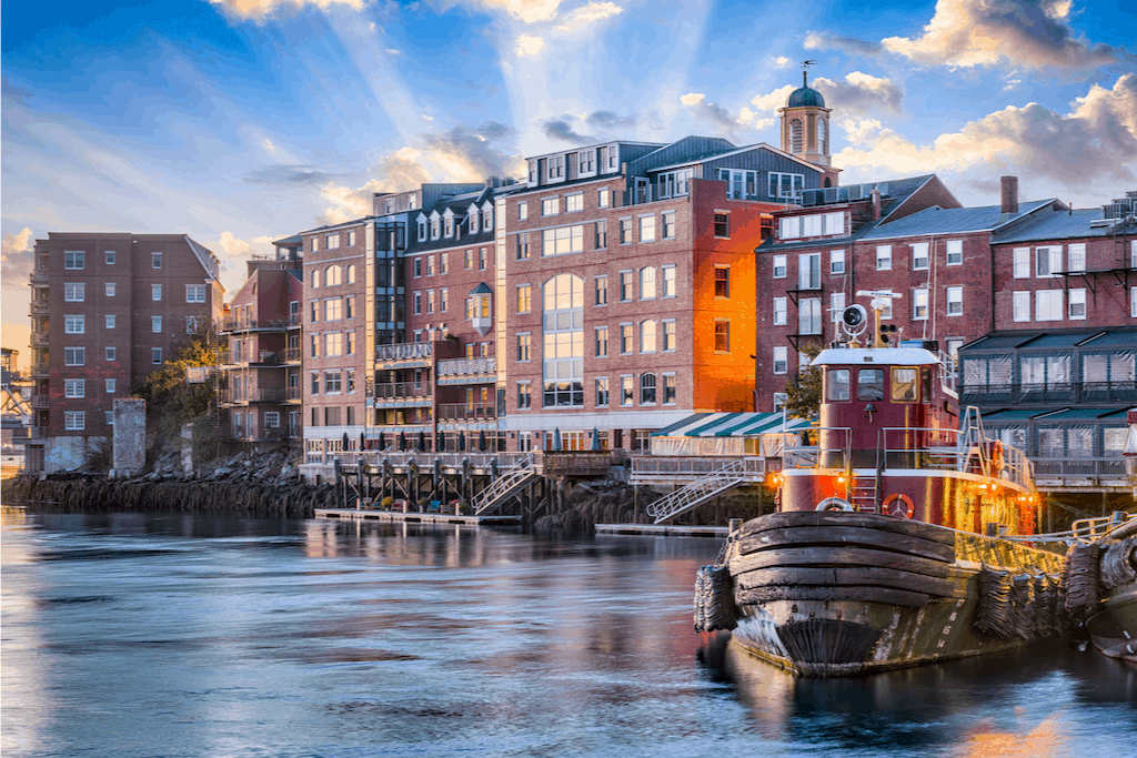 Downtown Portsmouth, New Hampshire
