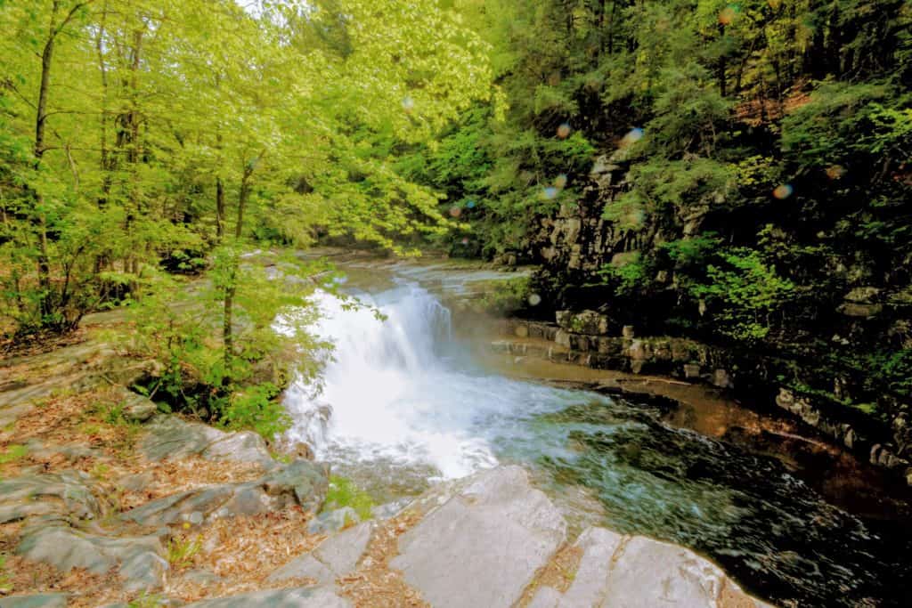 Bartlett Falls in Bristol, Vermont