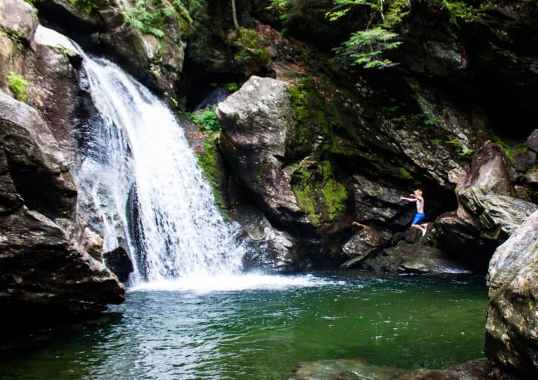 Visit the Best Vermont Waterfalls in the Green Mountains