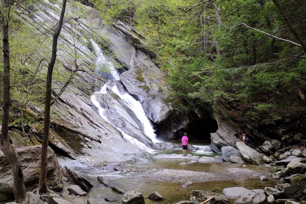 Hamilton Falls in Jamaica, Vermont