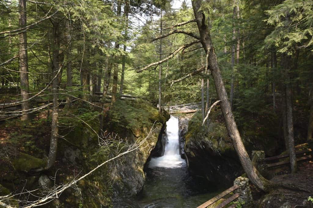 Texas Falls in Hancock, Vermont