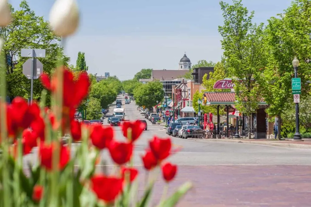 Downtown Bloomington, Indiana