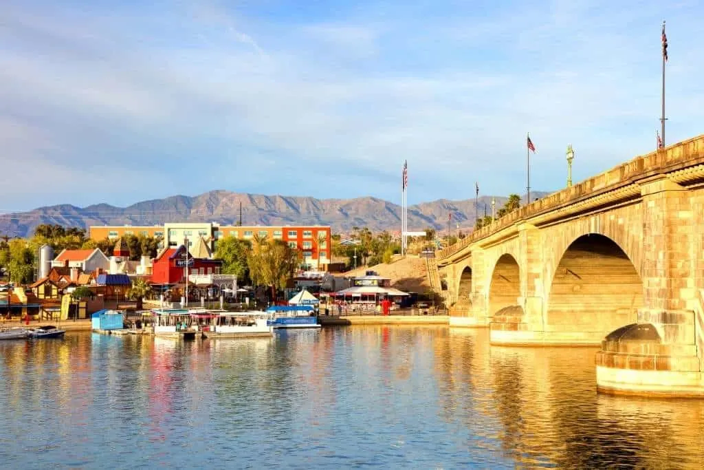 The London Bridge in Lake Havasu City, Arizona