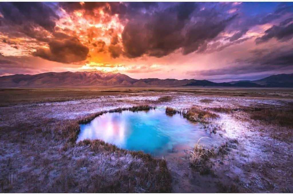 Ruby Valley Hot Springs in Nevada.