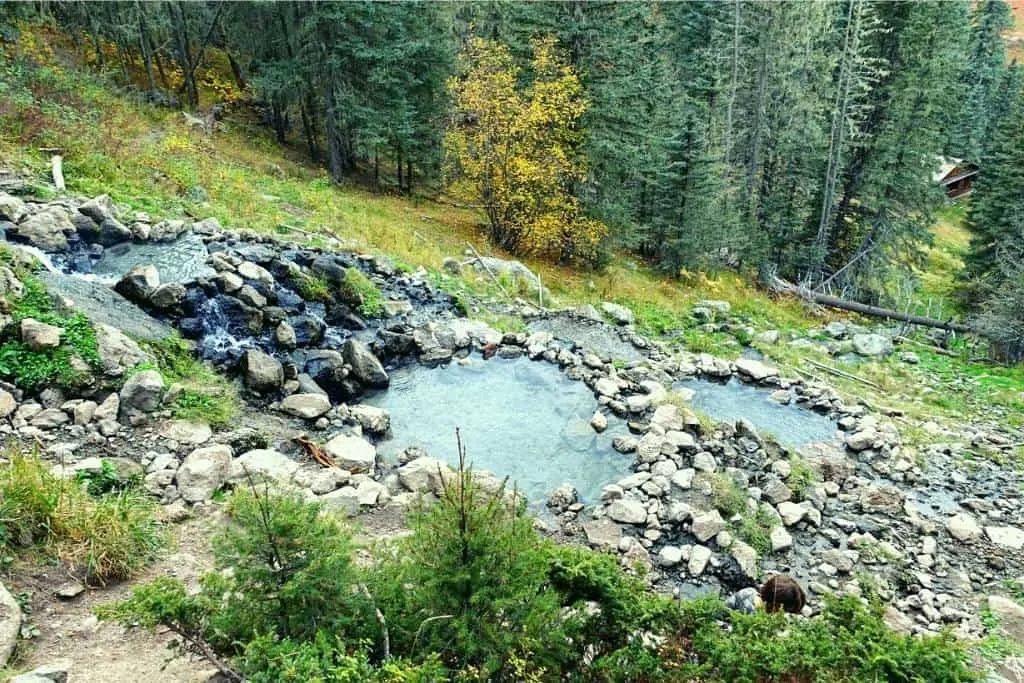 San Antonio Hot Springs - natural hot springs in New Mexico near Jemez Springs