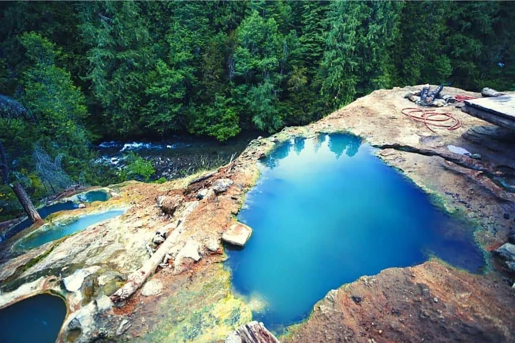 Umpqua Hot Springs in Oregon