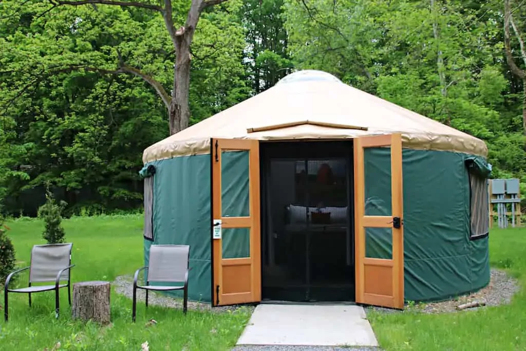 Yurt shop tent rental