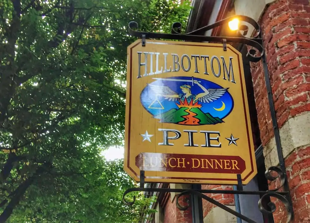 Hillbottom Pie in Port Townsend, Washington.