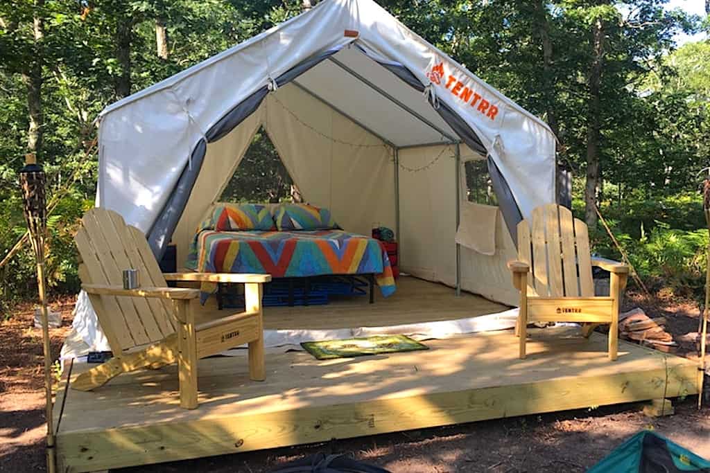 The Best Glamping in New England 8 glamping Massachusetts site on Martha's Vineyard.