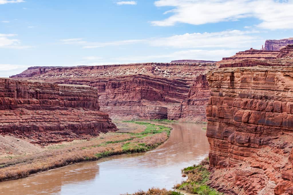 The Colorado River in Canyonlands National Park.