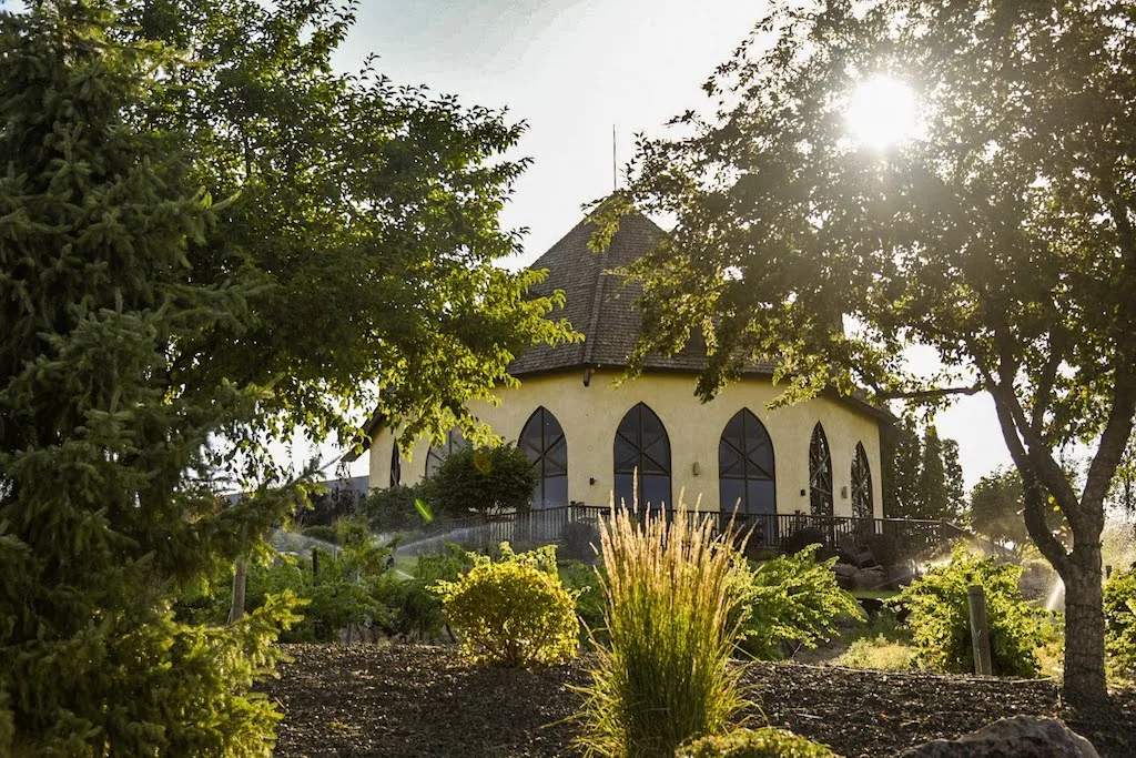 The beautiful Ste. Chapelle Winery in Caldwell, Idaho.