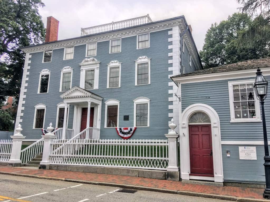 The Moffet Ladd House in Portsmouth, New Hampshire.