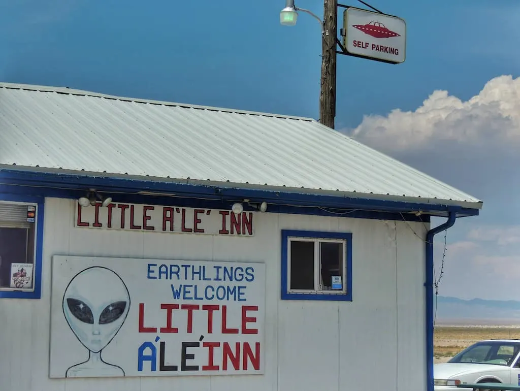 The Little Ale Inn in Rachel, Nevada.