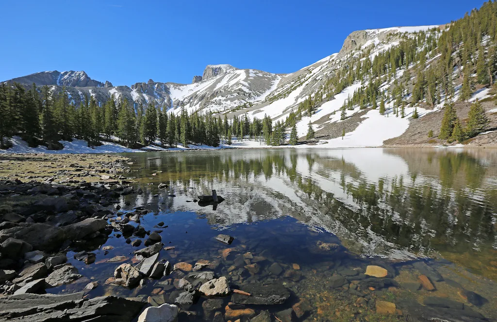 Stella Lake in Great Basin National Park in Nevada.