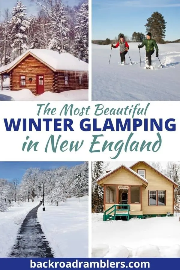 winter glamping new england