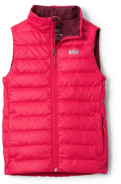 A down vest for kids from REI.
