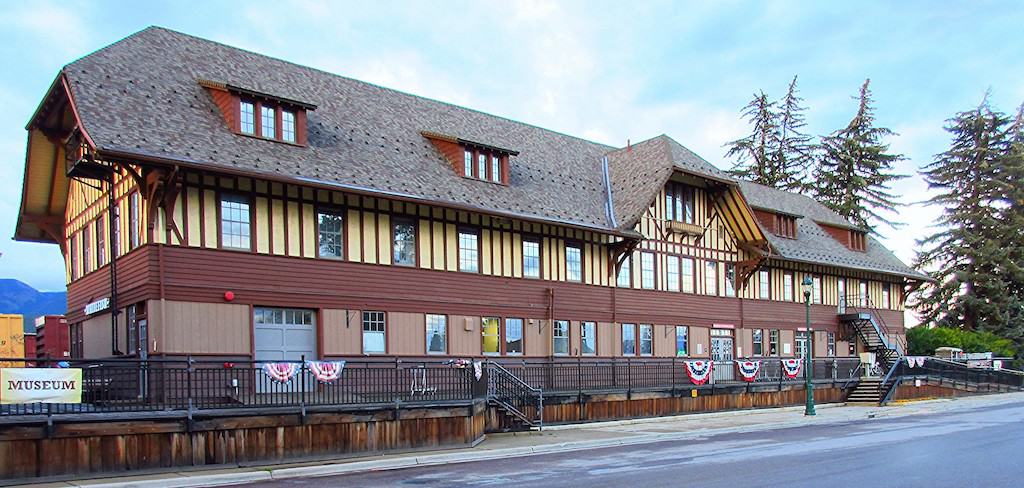 Visiting Historic Whitefish Depot is one of the best things to do in Whitefish Montana.