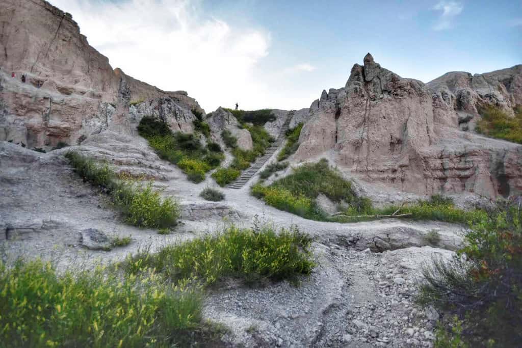 notch trail badlands national park