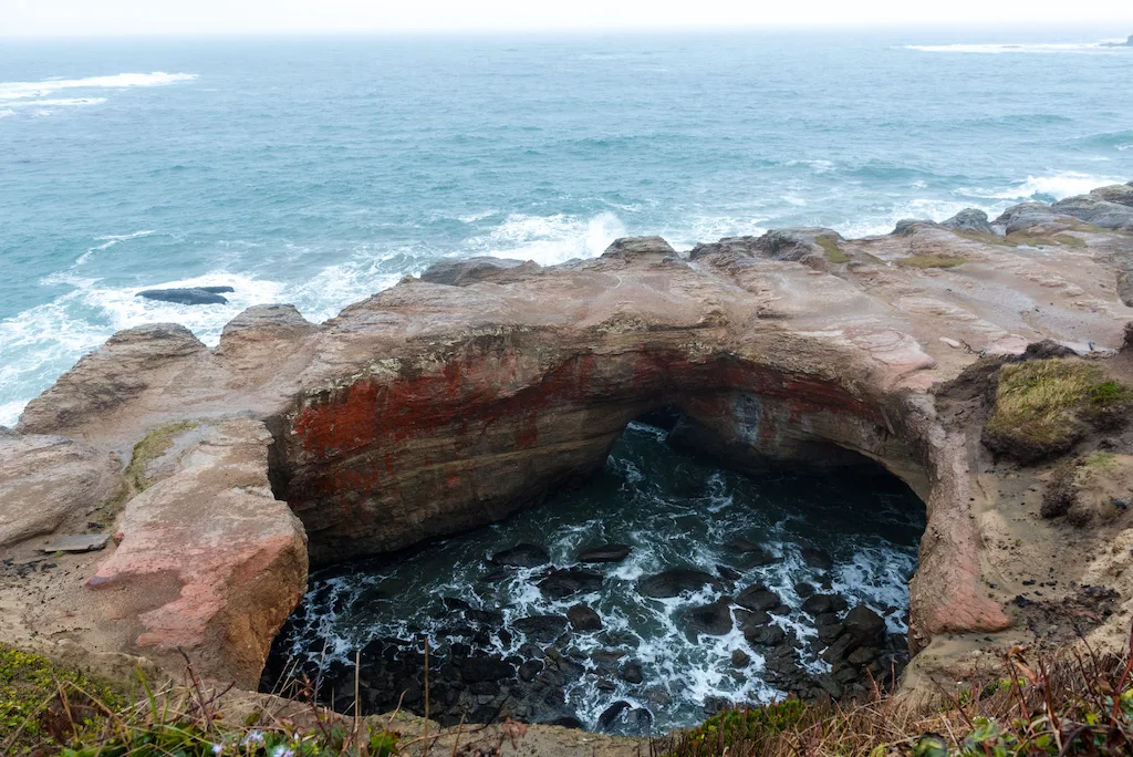 Devil's Punchbowl in Oregon.