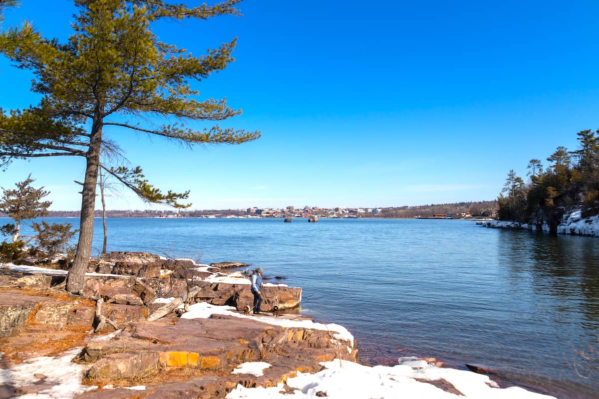 Lake Champlain in Burlington, Vermont.