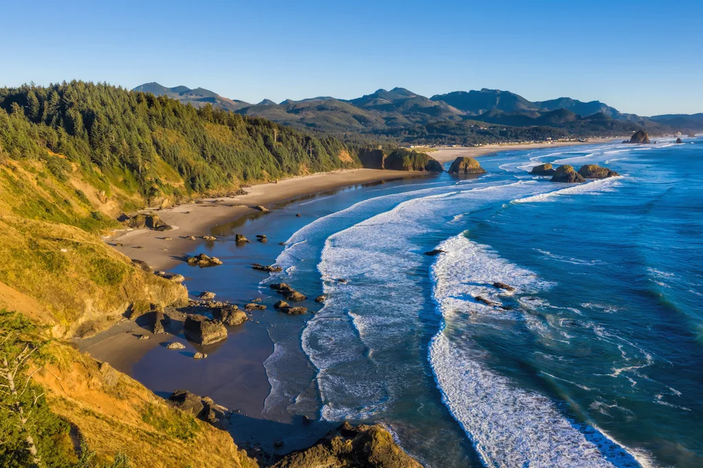 View from Ecola State Park in Oregon.