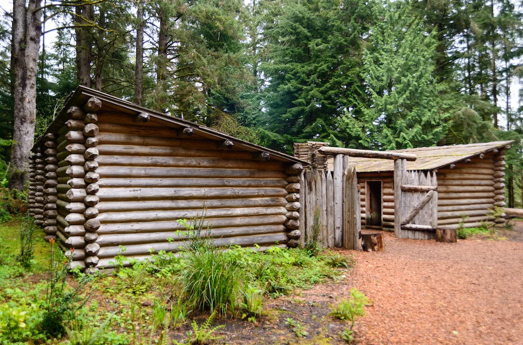 Fort Clatsop in Astoria, Oregon.